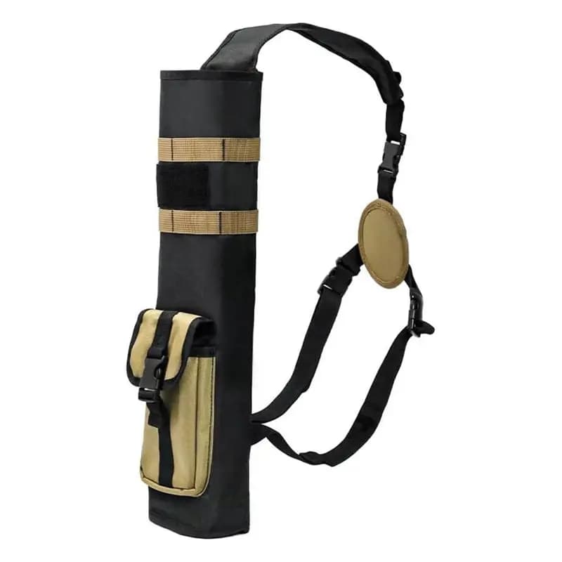 ABHS-Archery Arrow Quiver Adjustable Arrow Backpack Bag Holder For Target Archery Crossbow Compound Recurve Bow Practicing