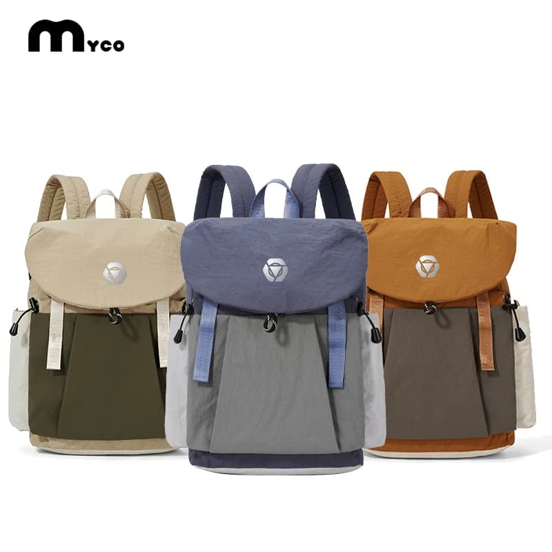Drawstring Night Safety Reflective Outdoor Lightweight Hiking Backpack Parent-Child Camping Hiking Backpack Travel Backpack