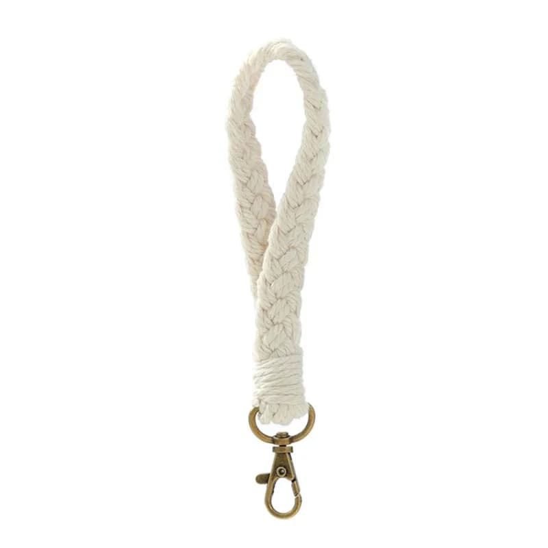 Portachiavi da Polso alla Moda con Clip, Cinturino da Polso per Uso Quotidiano, Cordino da Polso per Chiavi, Portafoglio, Telefono