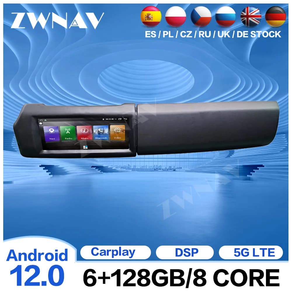 Carplay GPS Per Land Rover Range Rover Evoque 2014-2018 Radio Bluetooth Automotive Multimedia Centrale 1 Din Android Auto schermo