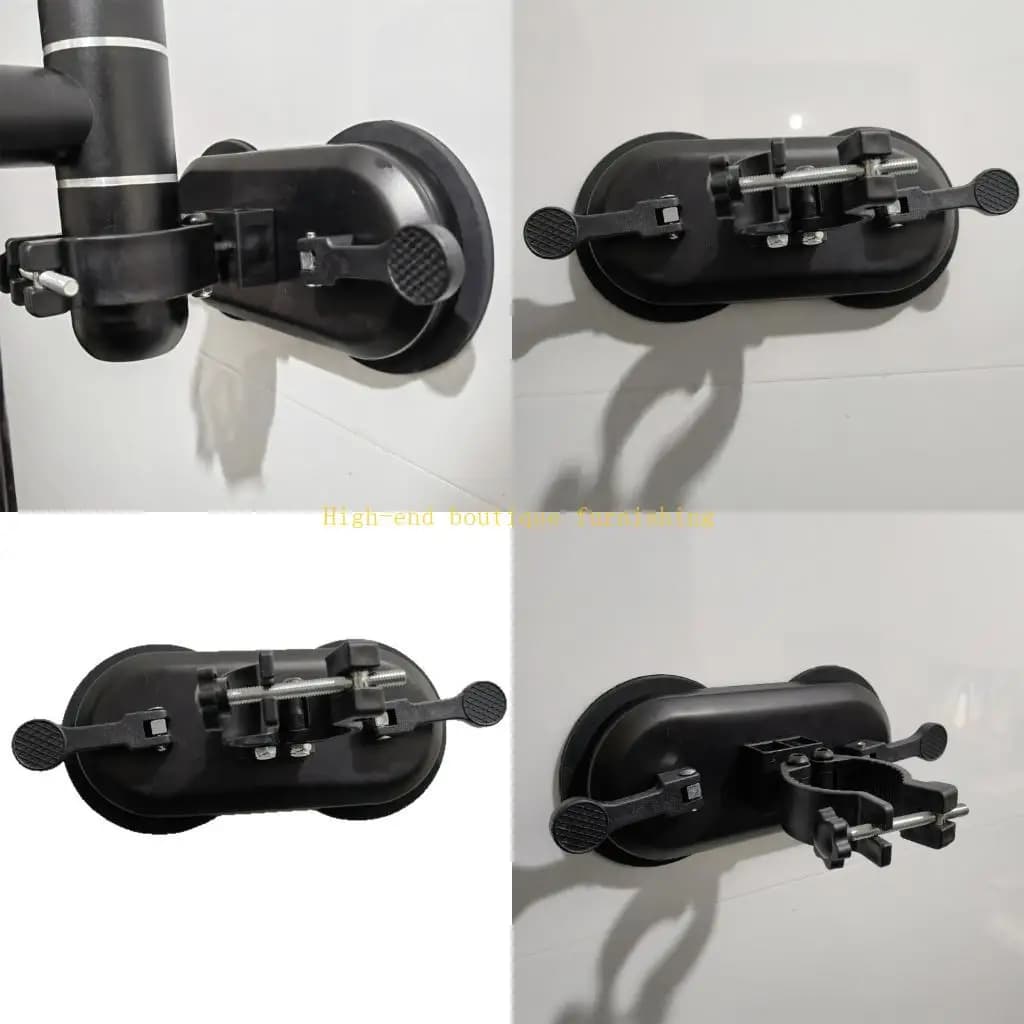 L9NB Safe Wall Mount for Massage Guns Practice Iron Brace with Non-slip Coating, Perfect for From