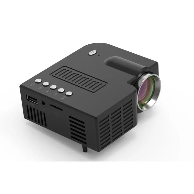 Mini micro proiettore LED domestico portatile piccolo proiettore per telefono ad alta definizione 1080p