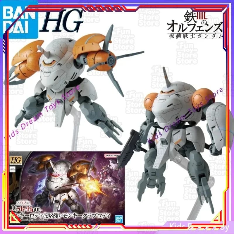 Bandai GUNDAM Urdr-Hunt Monkey Rodi Monkey Crab Rodi Action Figure Modellino da Collezione Anime Ufficiale con Licenza