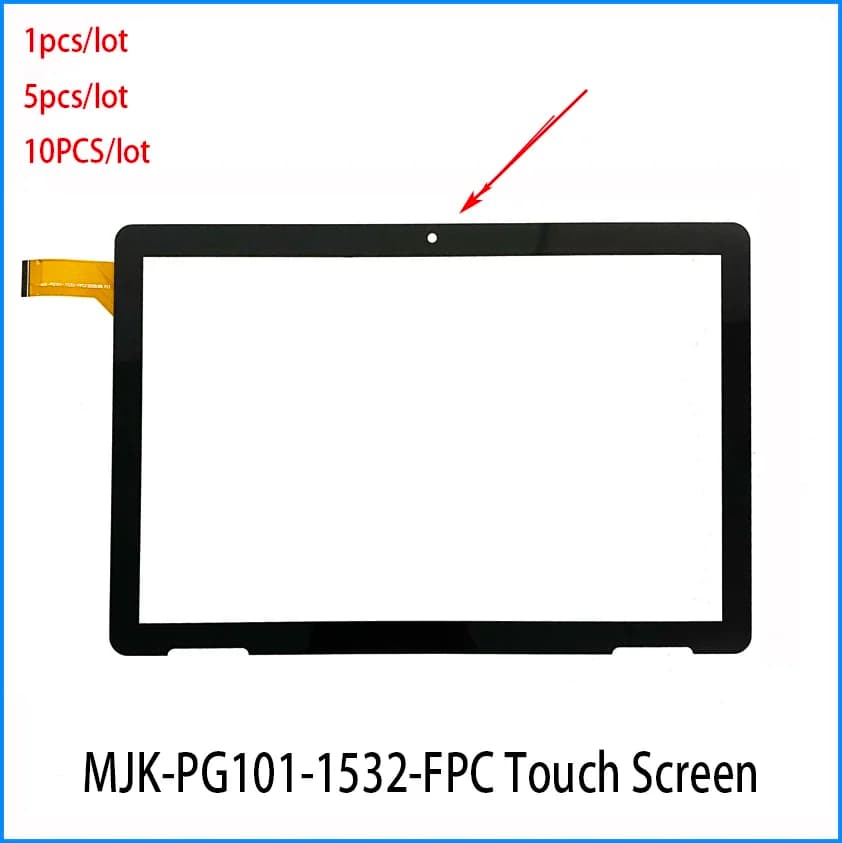 1/5/10 pezzi Per ONN 100011886 2APUQW1027 Sensore touch screen capacitivo da 10,1 pollici MJK-PG101-1532-FPC PX101C64A01