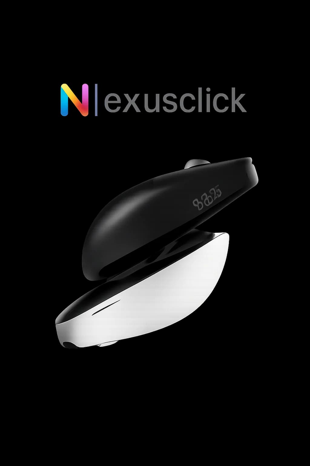 Mouse Ottico Ergonomico Wireless per Gaming, Sensore 3395, 4 Pulsanti, Lunga Durata della Batteria, Ricaricabile USB, Mouse per Esports