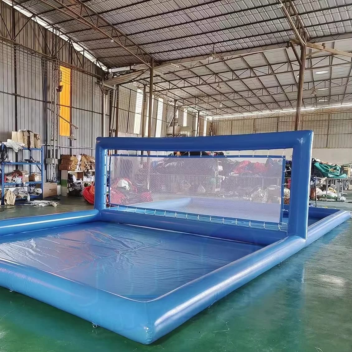 Campo da Pallavolo Gonfiabile per Esterni, Giochi Acquatici, Gonfiabili Pubblicitari Tipo Pallone, Promozione Sportiva