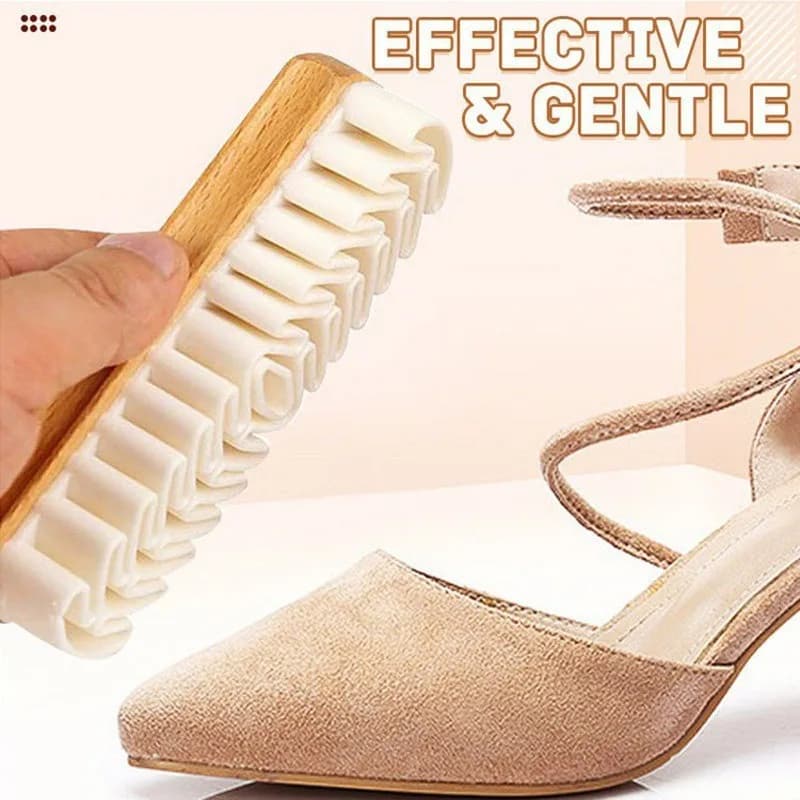 Gomma per la pulizia della pelle scamosciata per sneakers bianche, scarpe da ballerina in pelle scamosciata, scarpe sportive, scarpe in nabuk, detergente e spazzola per pelle scamosciata