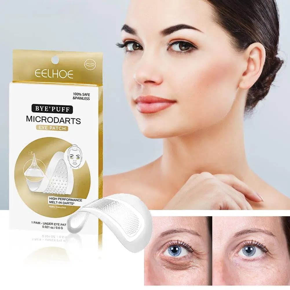 1 pair of anti-wrinkle eye masks retinol bandages for hydrating eyes moisturizing galline feet smooth eye care for women