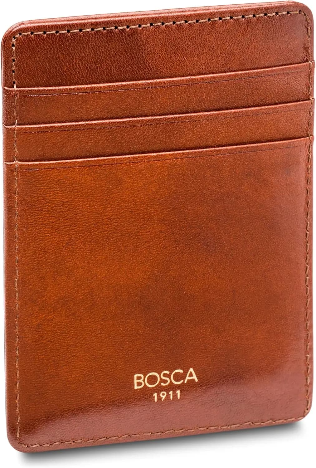 Portafoglio in Pelle con Blocco RFID e Clip Magnetica per Banconote - Design da Tasca Frontale per Uomo