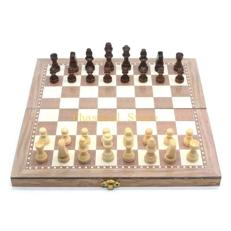 E7CE 1 Set Giochi da Scacchiera 3 in 1 per Centri Attività Giochi da Tavolo Stimolazione degli Scacchi Tradizionali in