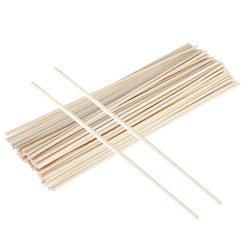 150 Pezzi Bastoncini di Rattan per Diffusore di Aromi, Ricambi per Diffusori di Oli Essenziali, Diffusione Naturale del Profumo, Nessuna Batteria Necessaria