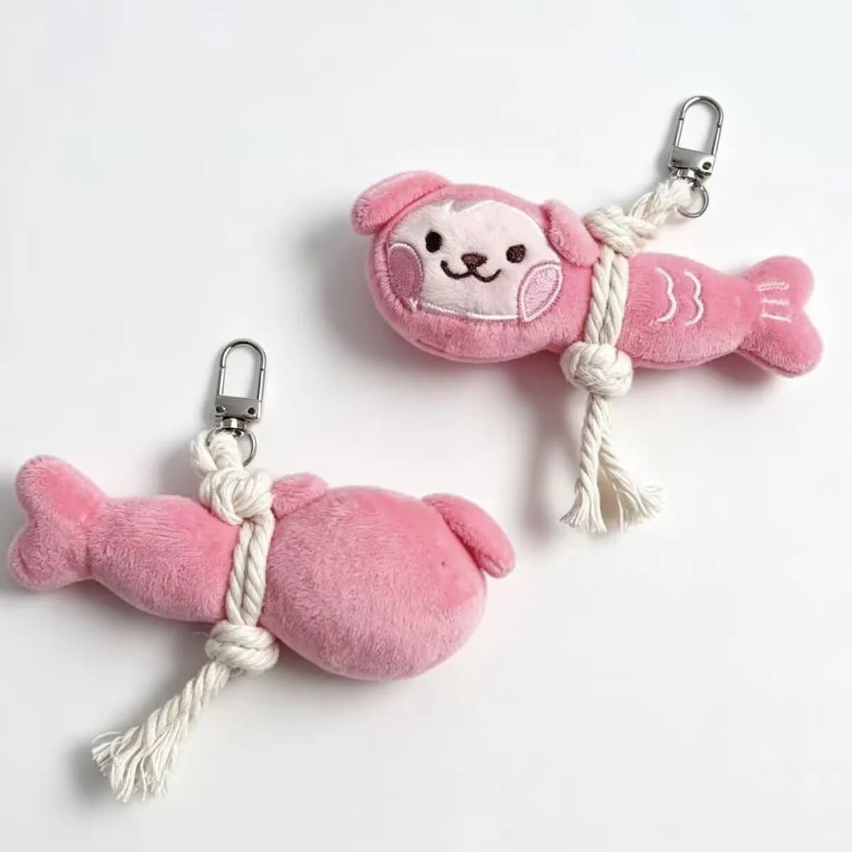 Kawaii SEHUN Chanyeol Plush Keychain Cartoon Doll Bag Pendant Soft Stuffed Toy Cute Backpack Charm Gift