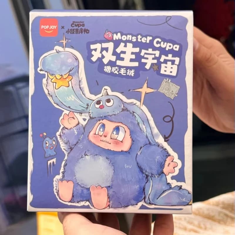 Monster Cupa Twin Universe Series: Peluche in Vinile, Giocattoli Trendy, Blind Box, Figure da Collezione, Decorazioni da Scrivania per Collezionisti di Giocattoli e Anime