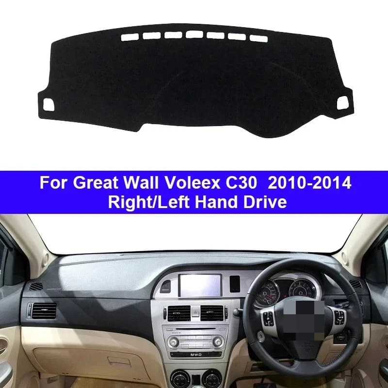 Car Auto Inner Dashboard Cover fit Great Wall Voleex C30 2010- 2014 LHD / RHD Dashmat Carpet Cape Sun Shade Pad Rug