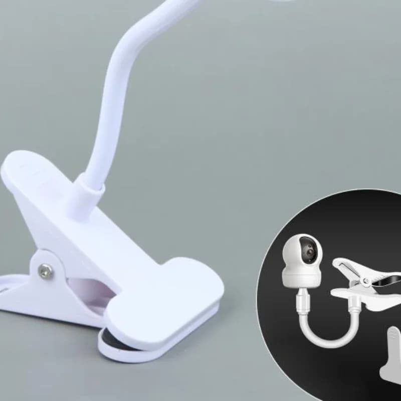 Universal No Punching Webcam Clip Mount Portable Camera Monitor Stand for TP-LINK Perfect for Online Teaching Vlog