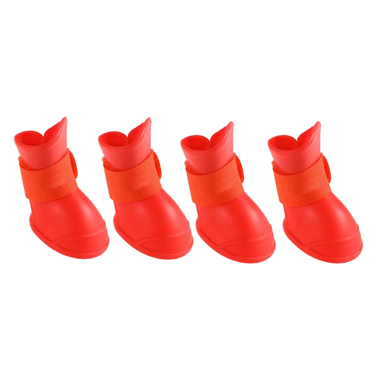 Stivali da Pioggia per Cuccioli, Scarpe Impermeabili per Cani in PVC Flessibile, Antiscivolo e Comode per Fango Bagnato