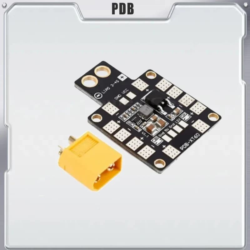 Modulo di distribuzione PDB 3A XT60 con doppio BEC 5v / 12v per drone FPV per FPV QAV250 180 210 H250Mini Micro Quad Quadcopter