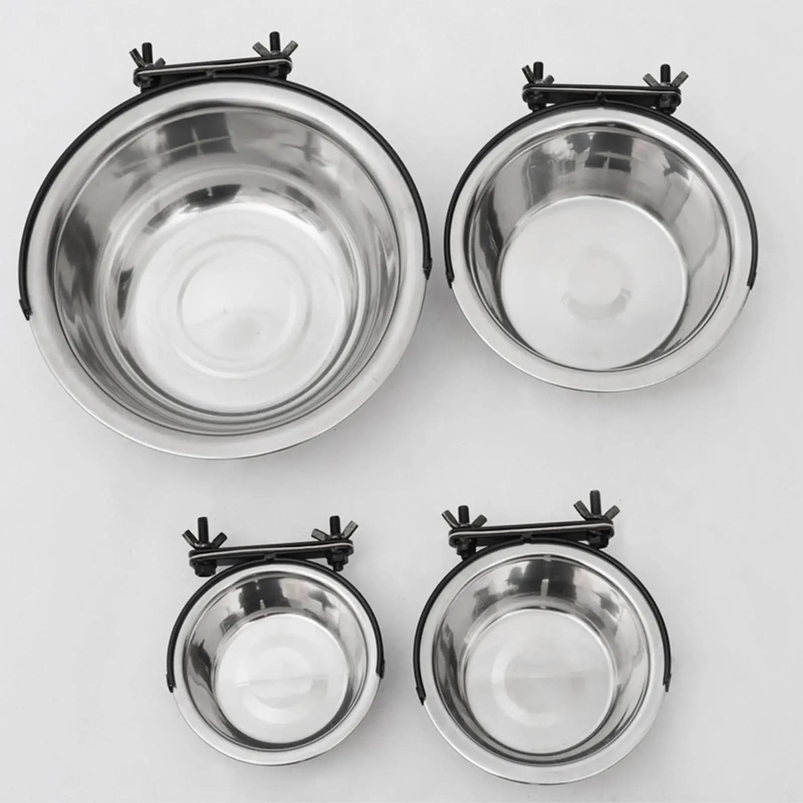 Hanging Pet Bowl, with Fixed Bowl Card Slot Pet Supplies Non Spill Food Water