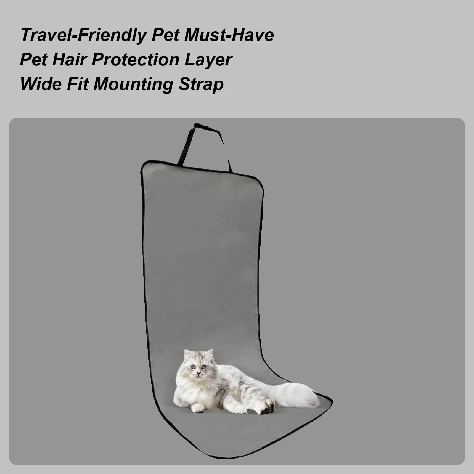 Dog Covers Front Cover for Pets For Car Waterproof Non-slip Bearing for Pet Chair Easy to Clean for Car Trailer