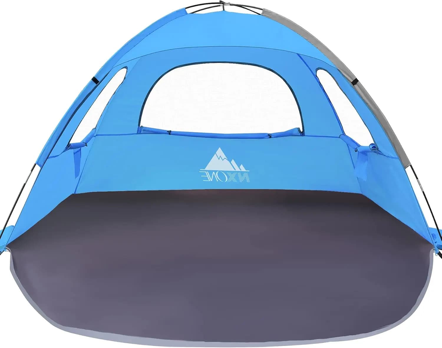 UPF 50+ Beach Tent Sun Shelter, Lightweight Easy Setup Portable Canopy for 3-6 Person Family, Camping & Outdoor