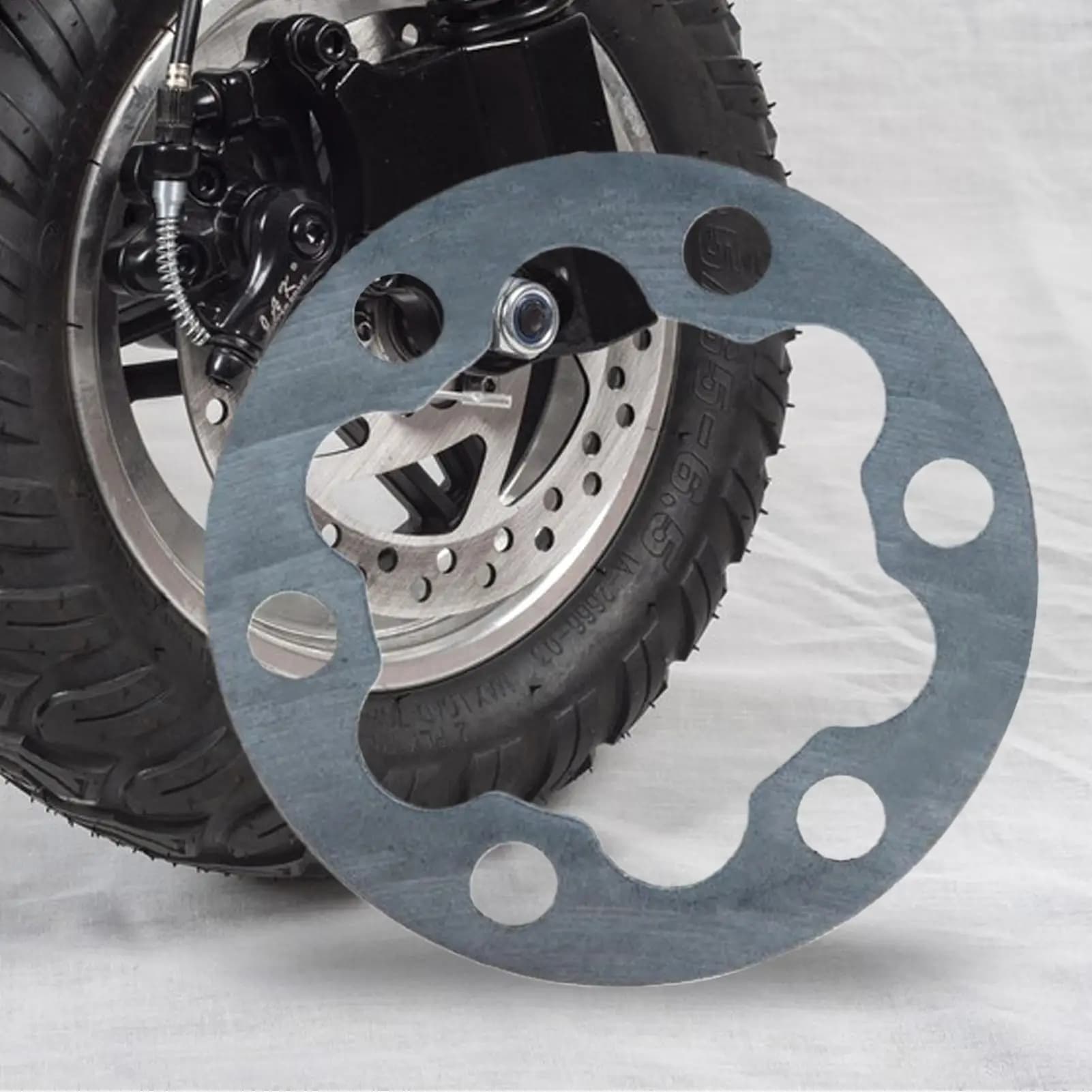 Distanziale disco freno scooter elettrico, parte di ricambio antiruggine per l'accordatura delle prestazioni, accessori per la modifica del veicolo