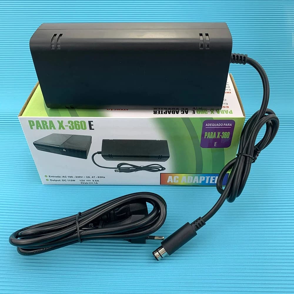 Per Xbox 360 E Console di Alimentazione 110-240 V Adattatore CA Caricatore Con Cavo US EU UK Spina Per Xbox 360E Host Sostituzione