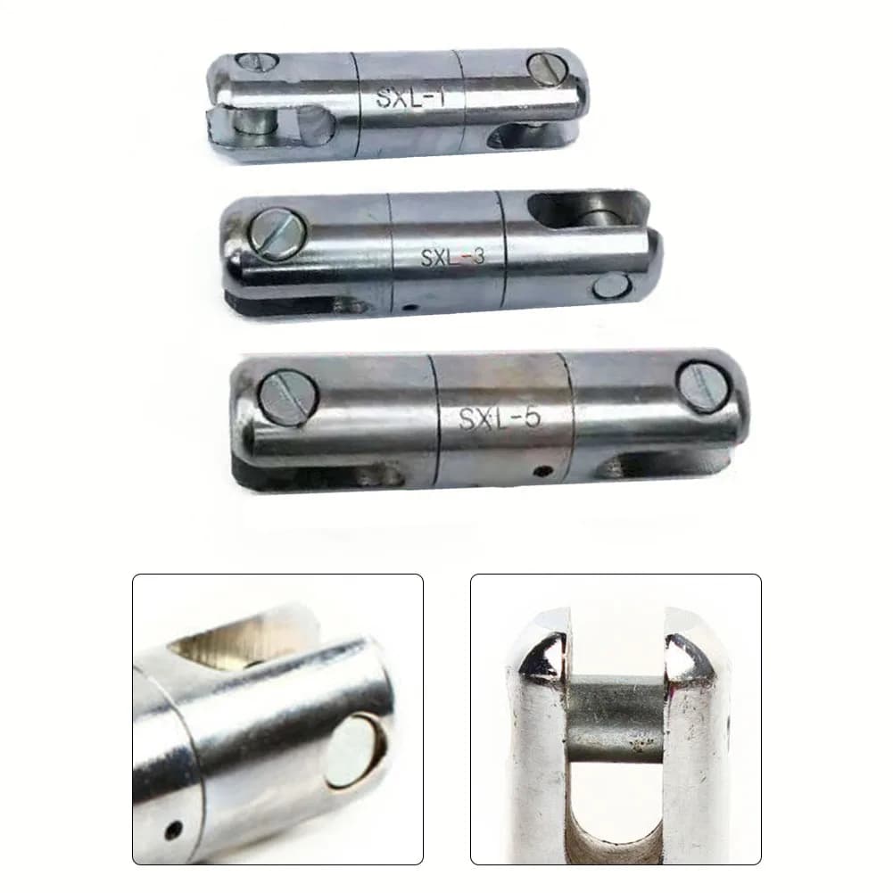 1T 3T 5T Alloy Steel Cable Pulling Revolving Wire Line Rope Bearing Ball Bearing Connector Slides In Power Traction Cable Transmi