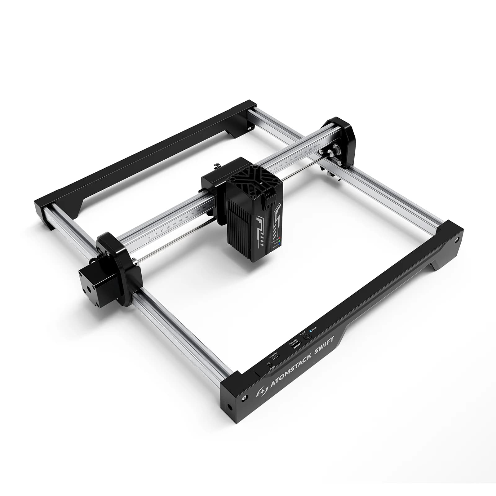 Macchina per incisione e taglio laser SWIFT Mini 12W per metallo, carta, pietra, gomma - Incisore da tavolo portatile