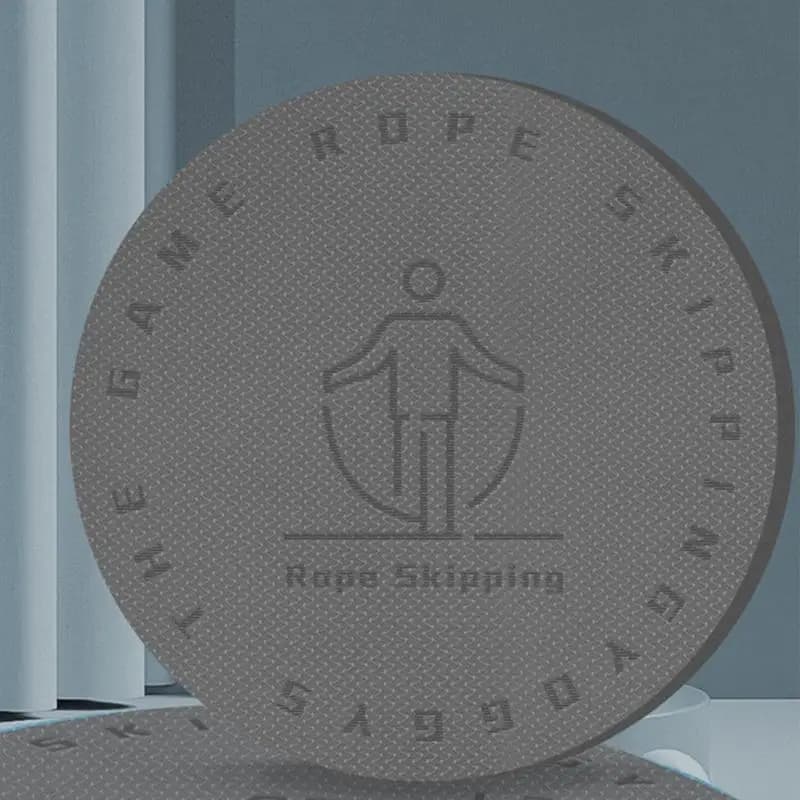 Anti-noise Jumping Rope Mat Yoga Bearing 60 cm Round Corda Jumping Mat Yoga Mat Quiet Yoga Bearing Training Fitness Equipment
