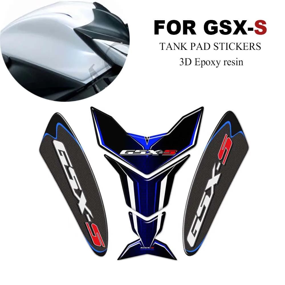 Rilievo del carro armato Della Protezione Adesivi Decalcomania Fender GSXS GSX - S 750 1000 Per Suzuki GSX-S125 GSX-S750 GSX-S1000