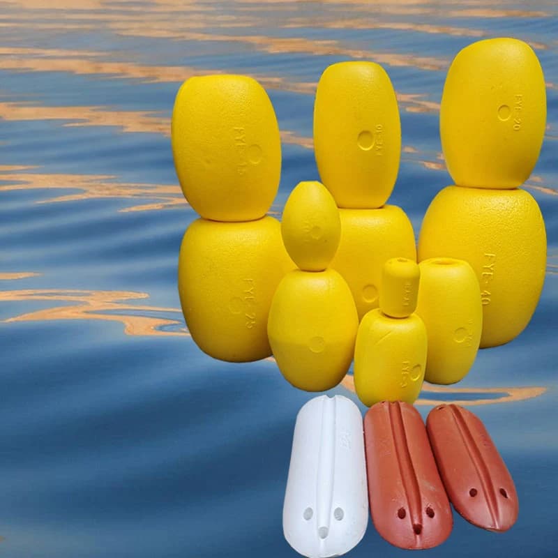 Nuovo 1Pc PVC Kayak Anchor Ball Line Drift Anchor Galleggiante Boa Per Sci Corda Barca Piscine Laghi Canoa Accessori Marini