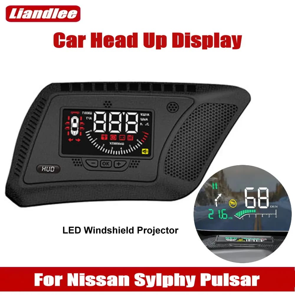 Display Head-Up HUD per Auto Nissan Sentra Sylphy Pulsar (B17/B18) 2012-2025, Accessori Auto, Proiettore LED sul Parabrezza