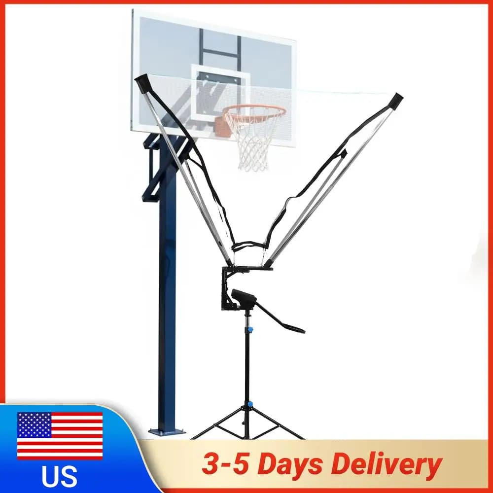 Accessories for the return of the basketball with angle of 180° Training Apparatus for Basketball Shooting with Ball Return System, Easy to Fit, with Rotaia Swivel