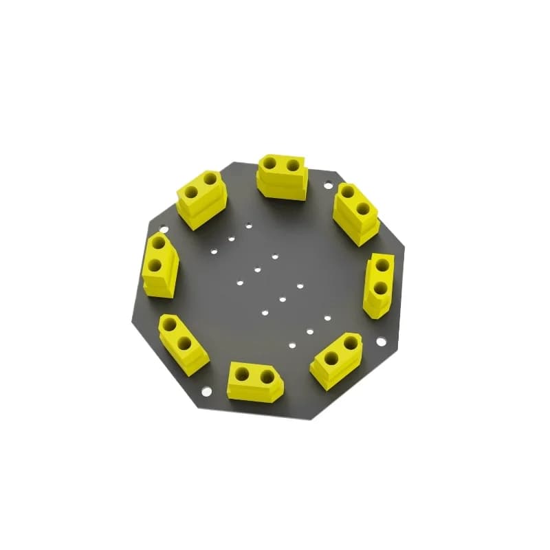 Drone distribution board accessories 8 plug training machine four six axis XT60 plug circuit source board