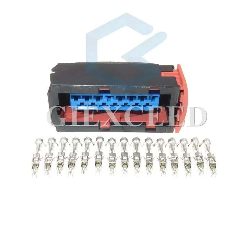 15 Pin 144980-1 Auto Lamp Connector Headlight Light Plug With Terminals AC Assembly For Citroen Peugeot
