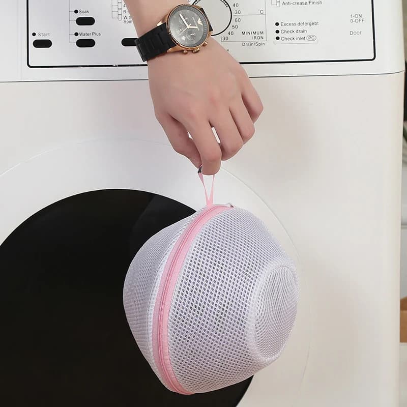 Sacchetti Pieghevoli per Lavaggio Reggiseni 2022, Borsa Protettiva in Rete con Cerniera Anti-deformazione per Biancheria Intima, Organizzatore per Lavatrice
