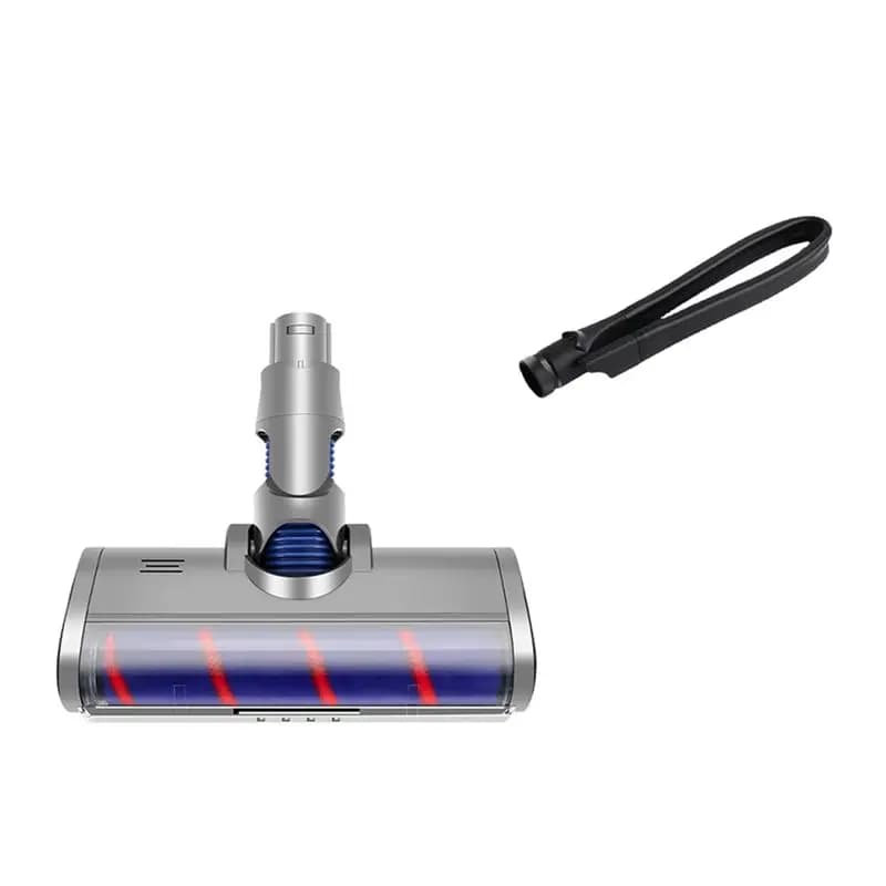 Vacuum Electric Floor Brush And Flat Head Gap Suction Attachment For Dyson V6 Vacuum Cleaner Replacement Parts-AT30