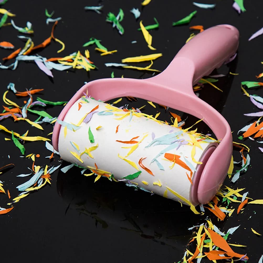 10 Pezzi Rullo Portatile per Rimuovere Peli di Animali Domestici, Rullo Antipelucchi per Casa e Viaggio, Facile da Usare, Pulizia Rapida, Multifunzione per la Casa