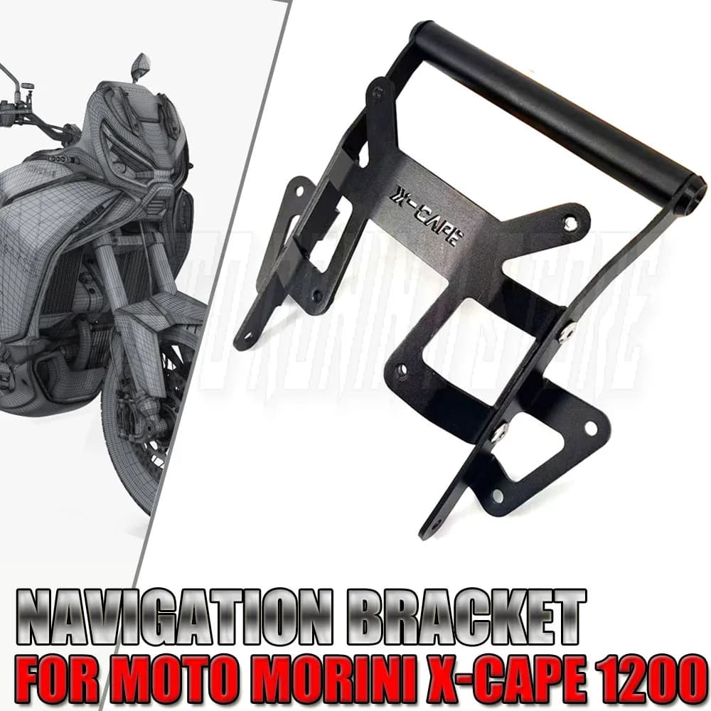 For Morini X Cape X-Cape 1200 XCape 1200 Motorcycle Navigation Bracket Phone Holder GPS Plate Support Mount Bracket Dashcam Rack