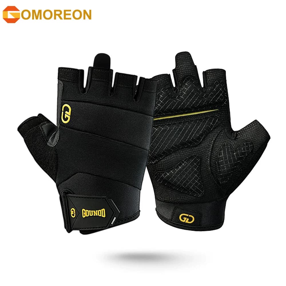 1 pair of women's fingerless training gloves, lightweight and breathable fitness gloves for weight lifting, cycling, climbing, row