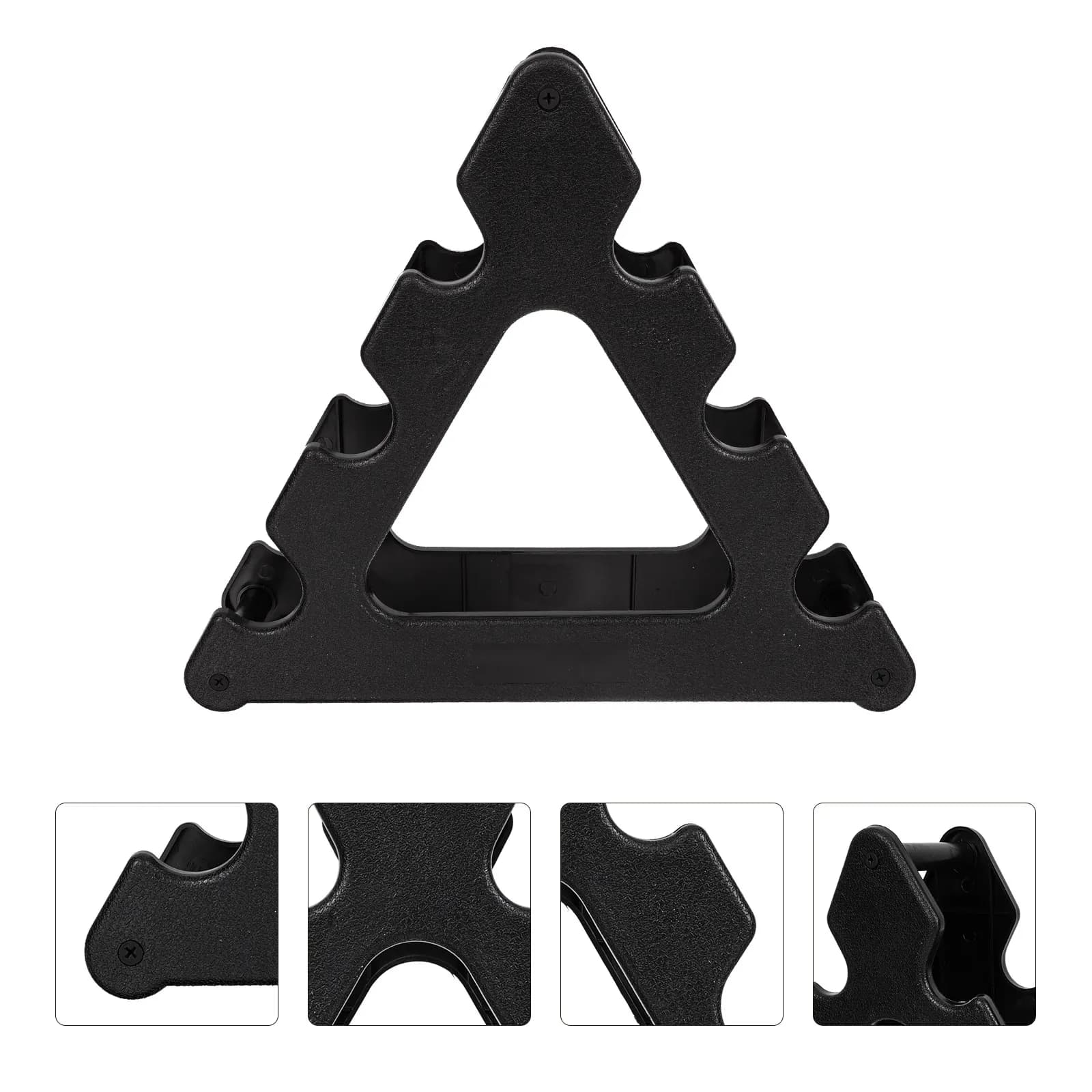Three-Layer Dumbbell Storage Rack Plastic Dumbbell Stand Household Weight Rack Indoor Exercise Accessory Home Accessory