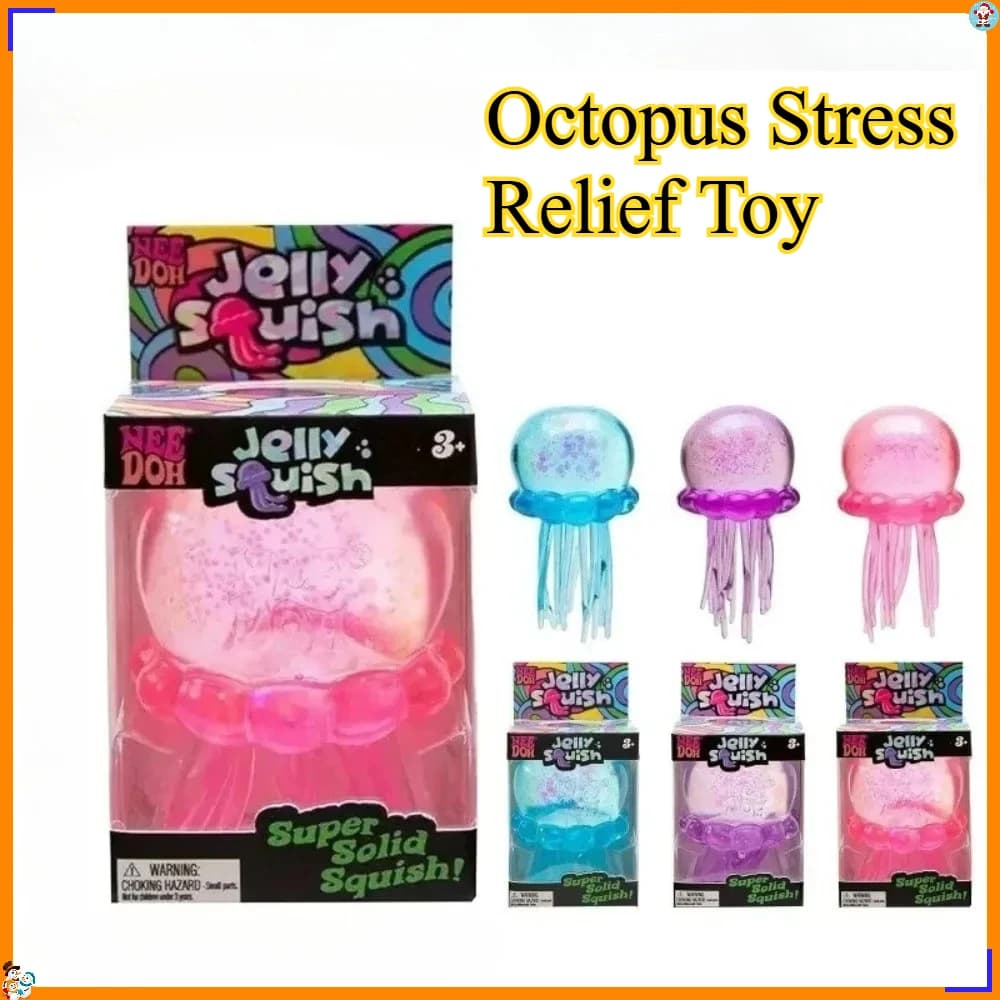 2026 Confirmed Needoh Fuzz Ball Jellyfish Squishy Blind Box Giocattolo Antistress e Antiansia da Spremere, Gadget per Feste, Regalo, all'ingrosso