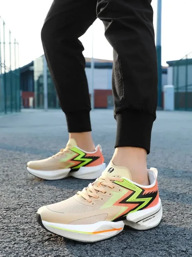 2026 Ultra-light Shock-absorbing Racing Carbon Plate Running Shoes, Marathon Rebound Training Sports Shoes, Men's Shoes