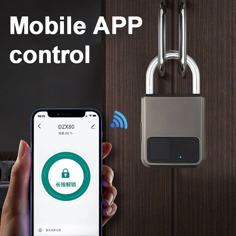 Tuya smart lock 20 locks with fingerprints numbers anti-theft safety cabinet with USB charge for bike gym door unlocks luggage locks