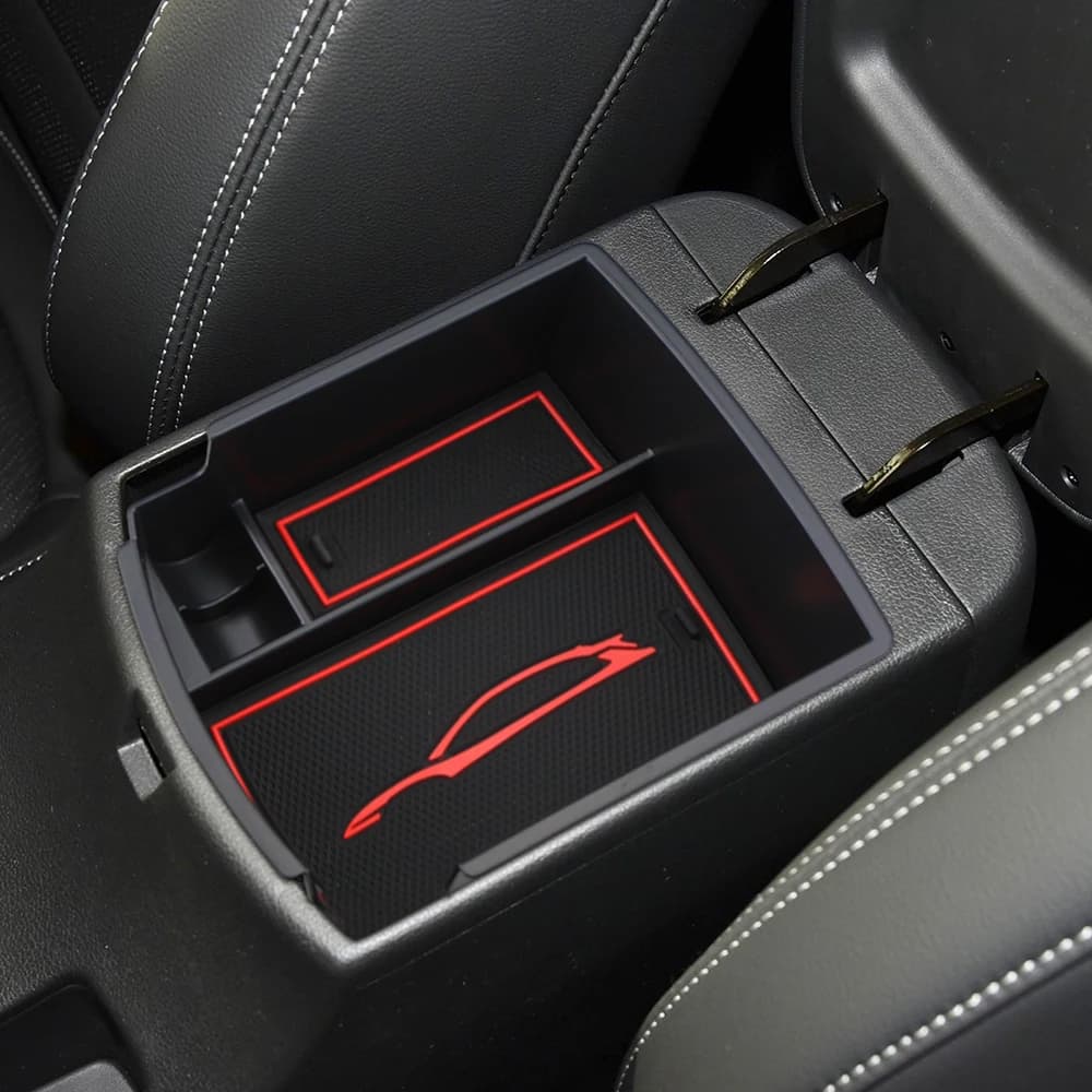 Auto Center Console Bracciolo Scatola di Immagazzinaggio Vassoio per Hyundai Kona 2017 2018 2019 2020 2021 2022 2023 Contenitore Organizzatore Accessori