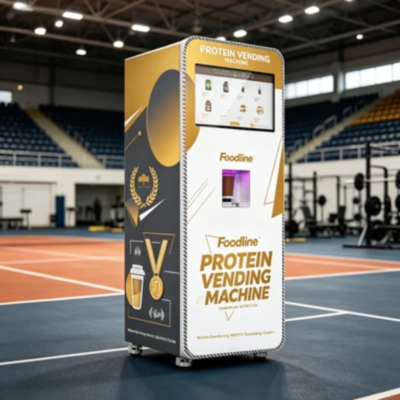 FOODLINE Wifi Smart Protein Shake Vending Machine Commercial Protein Powder Auto Dispenser