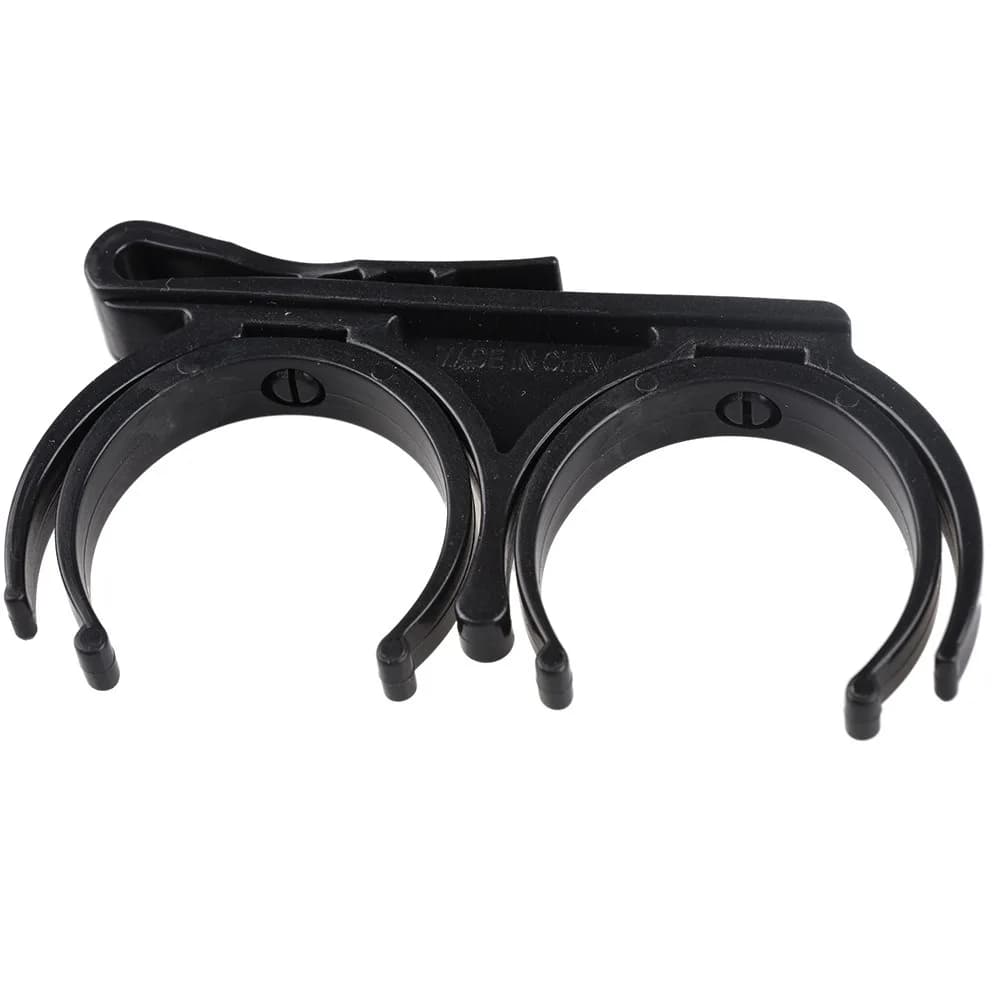 Porta Palline da Golf a Due Scomparti Girevole Pieghevole con Clip da Cintura, Porta Tee da Golf Portatile da Cintura, Custodia per Palline da Golf