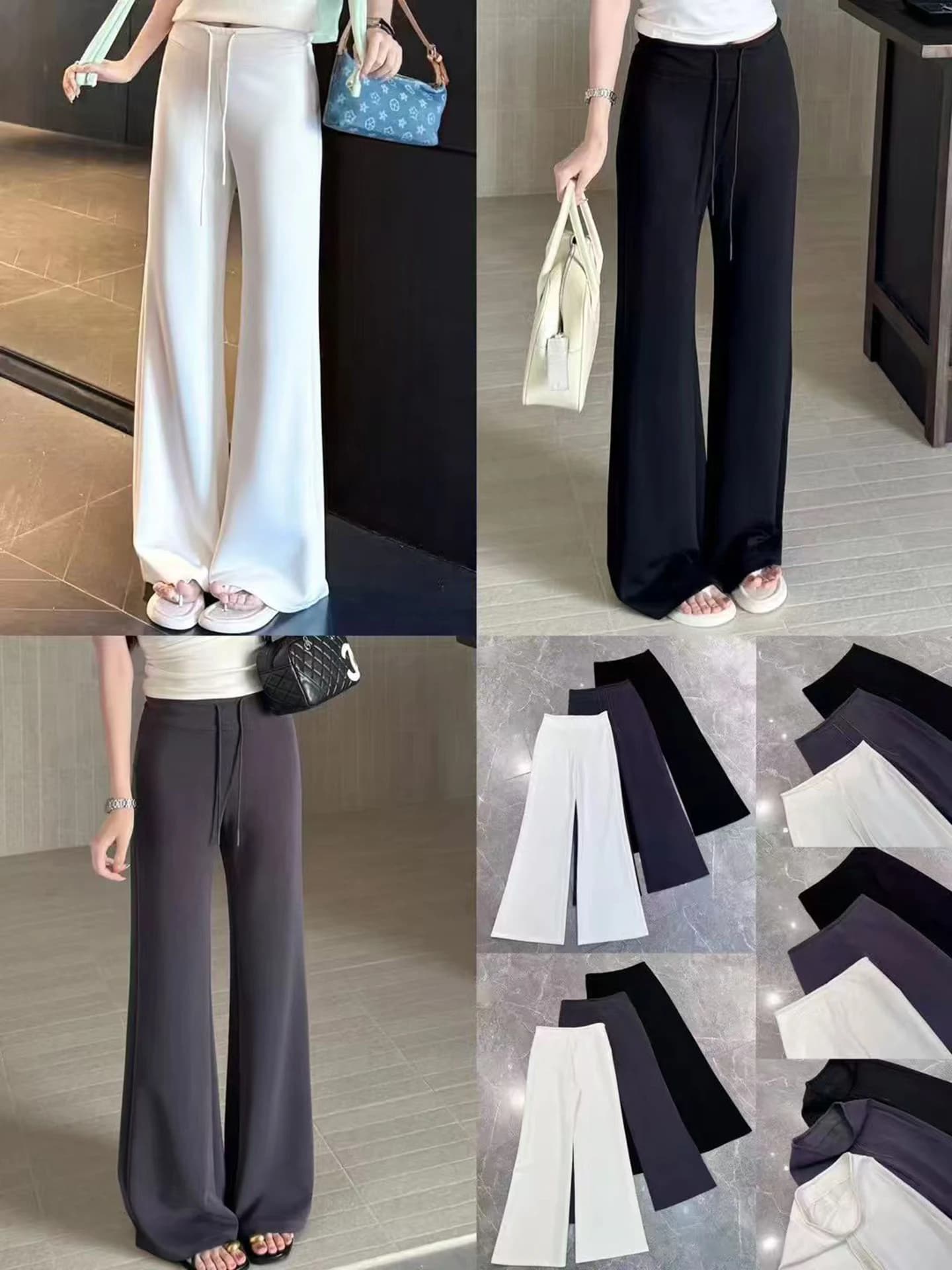 Leggings Sportivi da Donna a Vita Alta con Proteine, Elastici e Modellanti, con Cintura, per Yoga e Tempo Libero, Moda Primavera