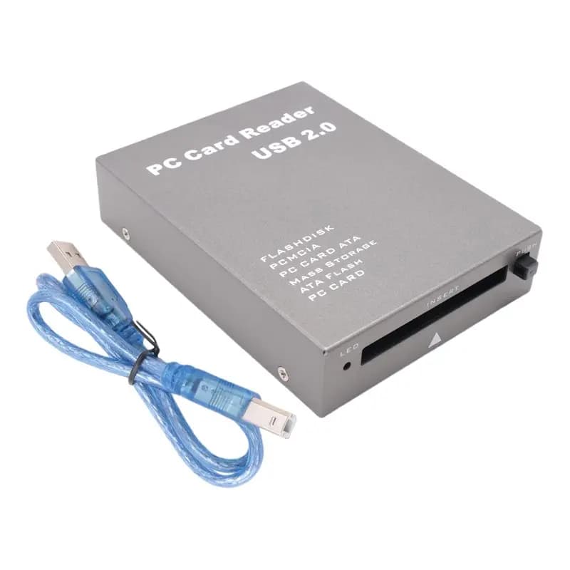 Lettore di schede PCMCIA A13E-USB2.0, Lettore di schede ATA, Lettore di schede PC, Adattatore USB 2.0 da USB a PC ATA PCMCIA, Lettore di schede di memoria Flash Disk
