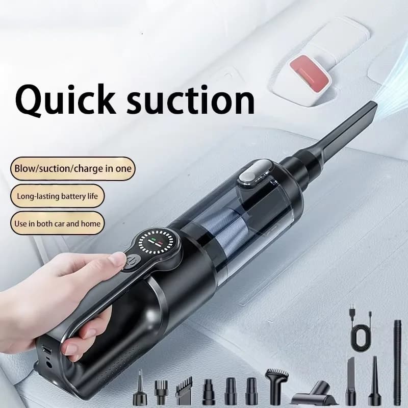 Nuovo aspirapolvere domestico 170000pa con aspirapolvere domestico wireless portatile per auto con aspirazione super forte